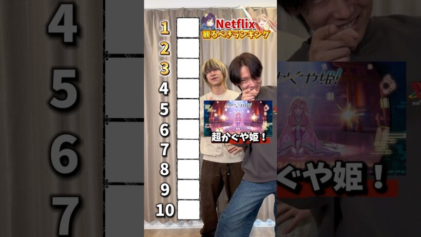 【必見】Netflix観るべきアニメランキング！#アニオタ #アニメ #アニメ好き #超かぐや姫
