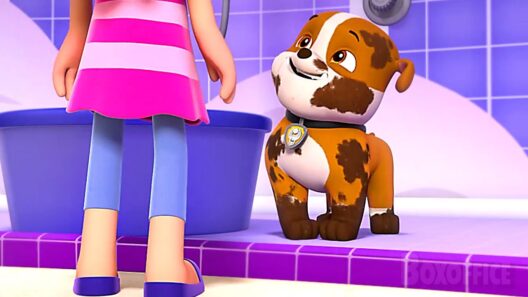 Rubble's Bath goes wrong | PAW Patrol Series | CLIP