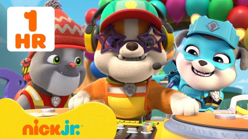 Rubble & Crew's Best Costumes & Builds! 🚜 w/ Motor & Charger | 60 Minutes | Nick Jr.