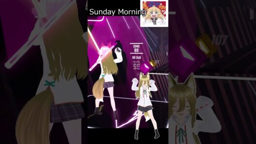 【BeatSaber】『姫様”拷問”の時間です』第2期 OP - Sunday Morning #beatsaber  #shorts