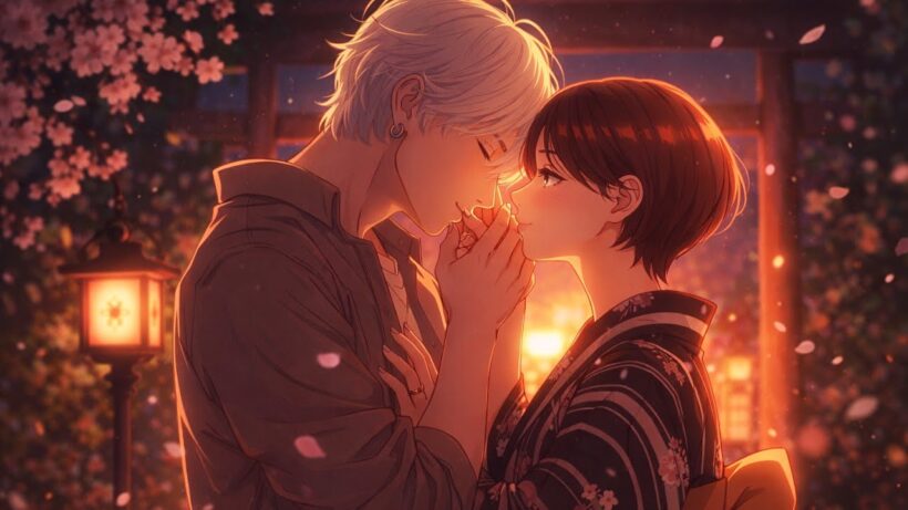 Confession!!Takiguchi x Ichimura Under Lantern Light  [AMV] In The Clear Moonlit Dusk