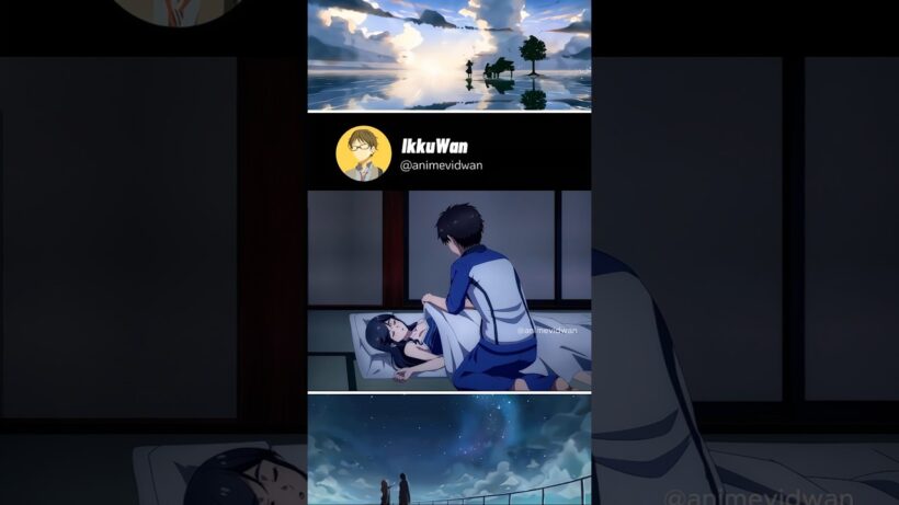 They had to share room🤭 [ Wash It All Away ] #anime #shorts