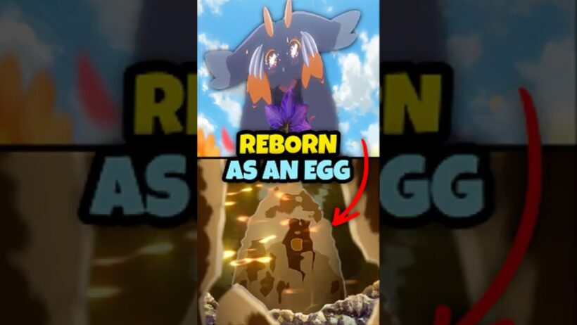 he was reincarnated as an egg.. 💔