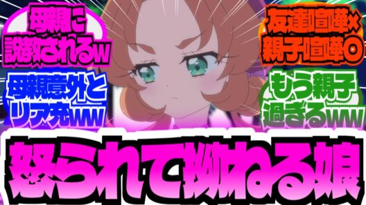【母娘】友達喧嘩じゃなくて、もう親子喧嘩なのよwwに対する大友達の反応集【プリキュア反応集】