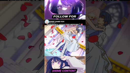 TIARA & AQUASTEED WEDDING💍💖」- the villainess is adored EP8 #shorts #anime