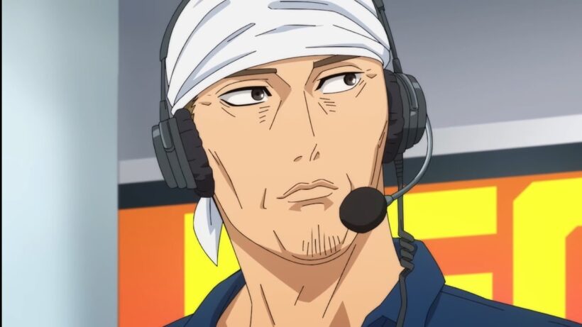 【MF GHOST 3rd Season • EP10】Kyoichi Sudo's appearance (Initial D Team Emperor)