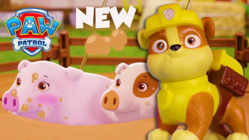 NEW! Rubble’s Sink Hole Save | PAW Patrol | Toy Play for Kids