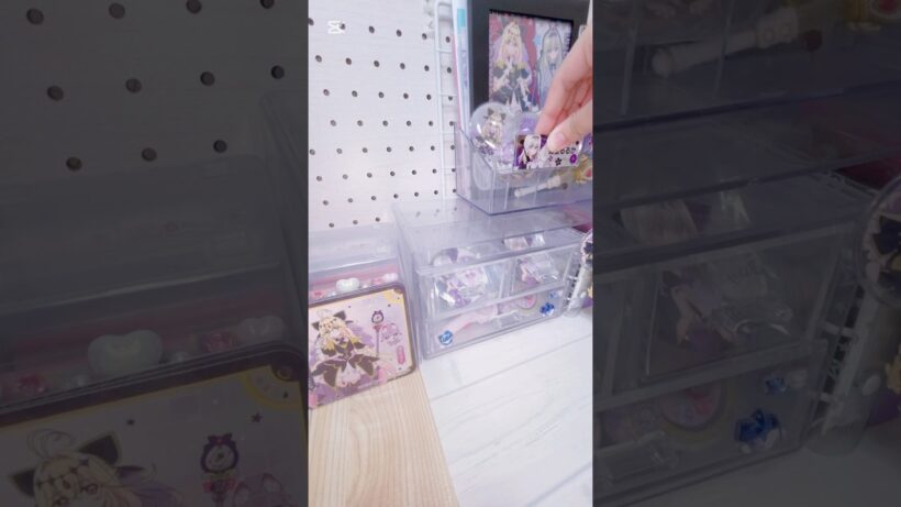 [desk tour]キュアアルカナ・シャドウがいっぱいの机紹介#プリキュア #名探偵プリキュア #たんプリ #机紹介 #desktour #雰囲気