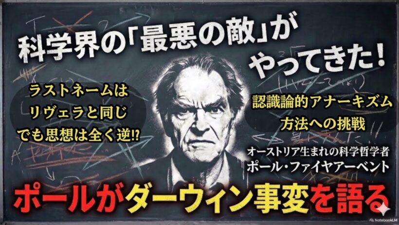 ダーウィン事変：科学界「最悪の敵」がやってきた！ポールが語る「方法への挑戦」