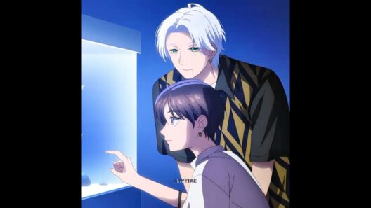 ✩Yoi & Kohaku’s Aquarium Date 🐠💗 | In the Clear Moonlit Dusk Episode 9 #anime #shorts