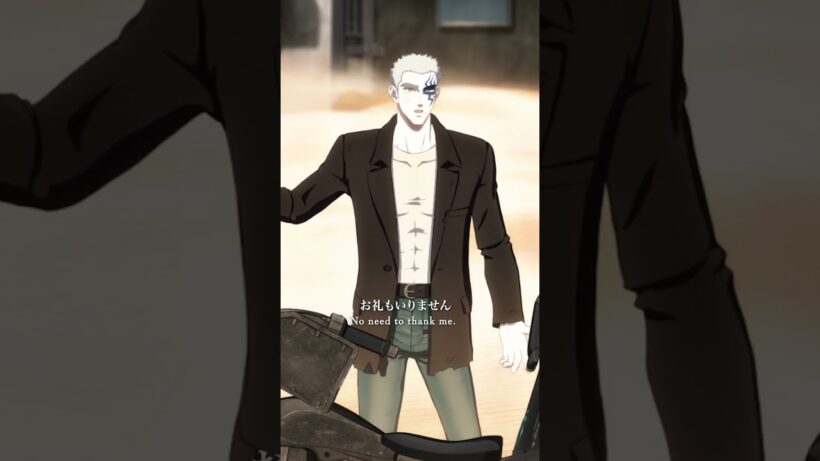 「って乗れへんのかい！ あほう！」｜『#TRIGUN STARGAZE』 第９話より｜毎週土曜23時よりテレ東系列にて放送中/各種配信サイトにて好評配信中