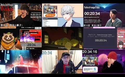 Fate/strange Fake 第10話｜VTuberリアクションマッシュアップ (Episode 10 Reaction Mashup)