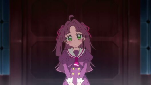 「名探偵プリキュア 」미쿠루 학교 보내는 안나