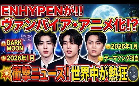 ENHYPEN吸血鬼物語…アニメ化