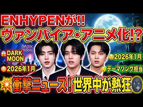 ENHYPEN吸血鬼物語…アニメ化