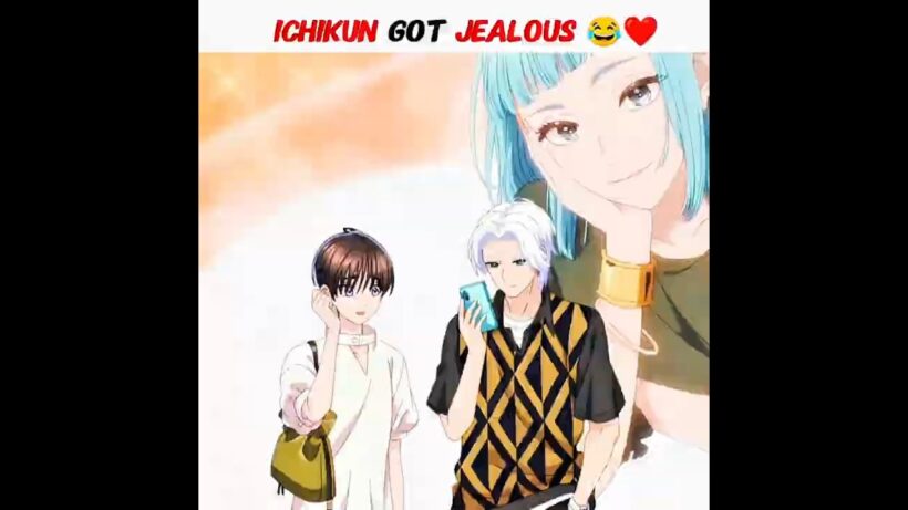 Ichikun Got Jealous 🤭💘 #anime #shorts #fyp #uruwashinoyoinotsuki #ichimura #songlyrics #yoi #love