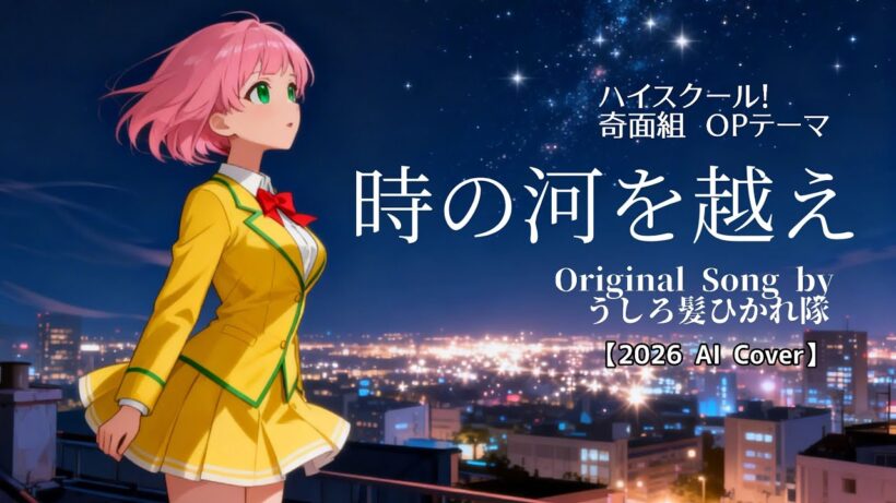 【奇面組】OPテーマ 時の河を越え（うしろ髪ひかれ隊）【AI Cover】