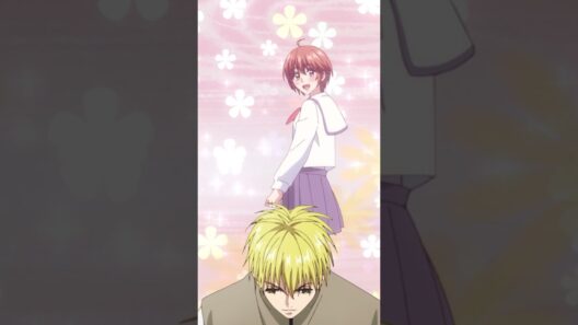 オーラがピンクになっているよ｜TVアニメ「#花ざかりの君たちへ」第10話『女装なんか似合わないよ！』より #HanaKimi #anime #山根綺 #戸谷菊之介 #内山昂輝