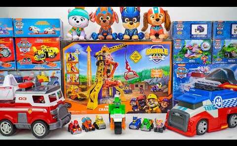 Paw Patrol | ¡Cachorros al rescate! Los mejores de Paw Patrol Rubble & Crew's Bark Yard Crane Tower