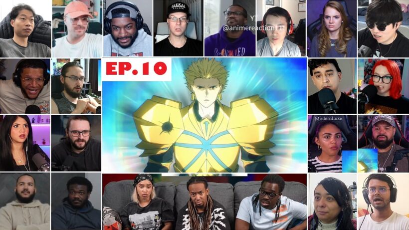 [4K] Gilgamesh Death ??? Fate/Strange Fake Episode 10 MEGA REACTION Mashup