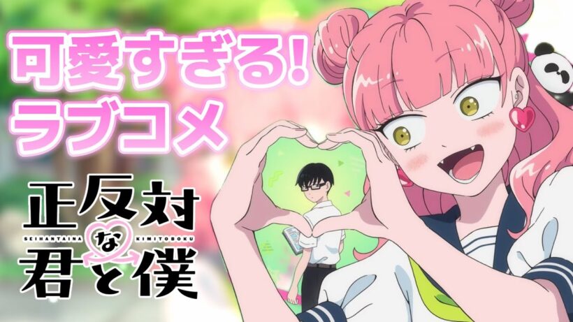 【正反対な君と僕】可愛いで溢れている最高のラブコメを紹介します！