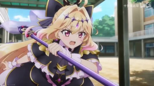 キュアアルカナ・シャドウとしかのこが戦う。#名探偵プリキュア #キュアアルカナ #アニメ #ai