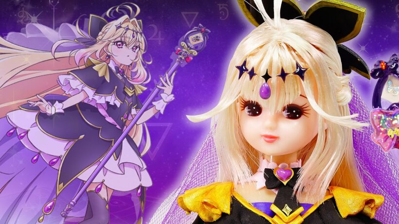 名探偵プリキュア！❤️リカちゃん人形がキュアアルカナシャドウにリメイク変身DIY✨小物も手作りして、なぜ？謎？ANSWER⭐️キュアアンサーとキュアミスティックが100円ショップ材料で工作🌼