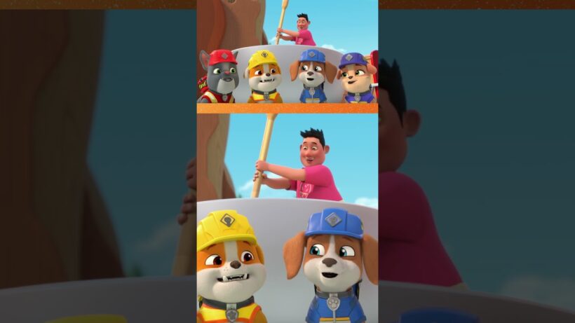 Rubble builds a pancake cafe! 🥞 #shorts