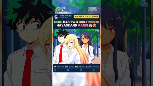 DEKU A DEUX PETITES AMIES | #myheroacademia #edit #amv #mha #bnha
