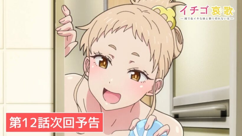 TVアニメ【イチゴ哀歌〜雑で生イキな妹と割り切れない兄〜】最終回・第12話次回予告
