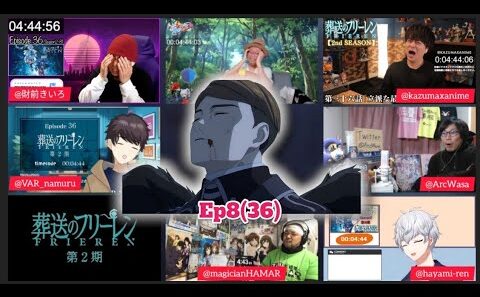 Frieren Season 2 Episode 8 Japanese Reaction Mashup | 葬送のフリーレン 2期 8話 リアクション