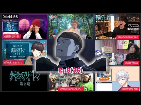 Frieren Season 2 Episode 8 Japanese Reaction Mashup | 葬送のフリーレン 2期 8話 リアクション