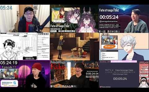 Fate/strange Fake 第11話｜VTuberリアクションマッシュアップ (Episode 11 Reaction Mashup)