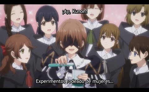 Kunon no se da cuenta que las Chicas están Locas por él - Majutsushi Kunon wa Mieteiru