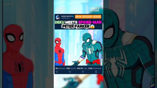 DEKU DEVIENT SPIDER-MAN | #myheroacademia #edit #amv #mha #bnha