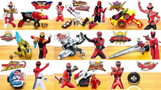 PROJECT R.E.D. 赤いヒーロー大特集！超宇宙刑事ギャバンインフィニティや歴代スーパー戦隊の赤いヒーローの変身や必殺技を一気に紹介するぞ！