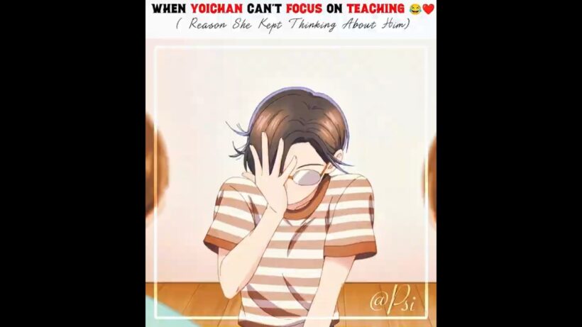 Yoichan Can't Focus 🤭💘 #anime #shorts #fyp #uruwashinoyoinotsuki #ichimura #songlyrics #yoi #love