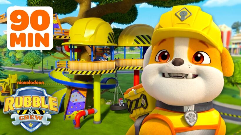 Rubble's Best Construction Solutions! 🛠️ | 90 Minutes | Rubble & Crew