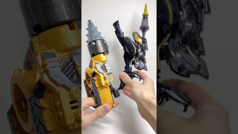 【ドリル武器がロボ合体‼️】ギャバリオンドリル & ユニコーンドリル50！#超宇宙刑事ギャバンインフィニティ #ゴジュウジャー