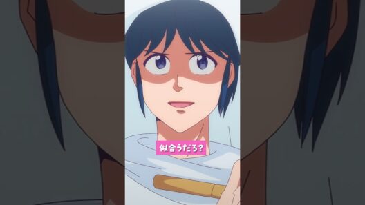 「似合うだろ？」#ハイスクール奇面組 第10話より