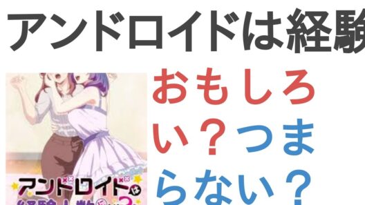 アニメ『アンドロイドは経験人数に入りますか？？』はおもしろい？つまらない？【評価・感想・考察】