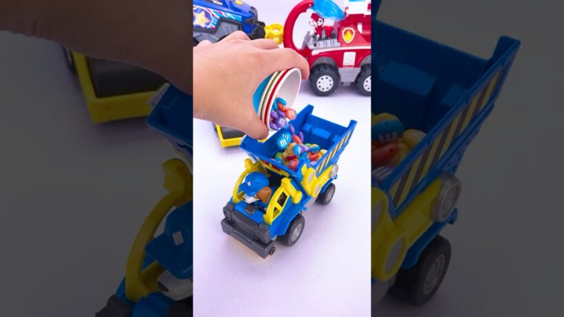 Satisfying Unboxing PAW Patrol Rubble & Crew Motor's Wrecking Ball Construction #pawpatrol #usa