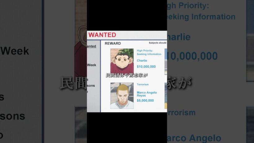 「民間団体や篤志家がヒューマンジー捕獲に懸賞金をかけ…」／TVアニメ『ダーウィン事変』第11話　#ダーウィン事変 #DARWIN_INCIDENT #shorts