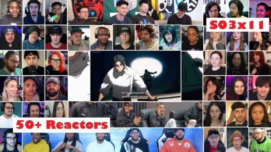 [50+ Reactors] Jujutsu Kaisen Season 3 Episode 11 MEGA Reaction Mashup -呪術廻戦 3期 11話 リアクション