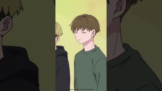 TVアニメ「正反対な君と僕」第10話『修学旅行！(前編)』から「いや、お前らが恥じらうんかい」