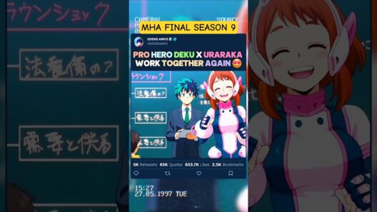 LES HÉROS PRO DEKU ET URARAKA TRAVAILLENT À NOUVEAU ENSEMBLE | #myheroacademia #edit #amv #mha #bnha