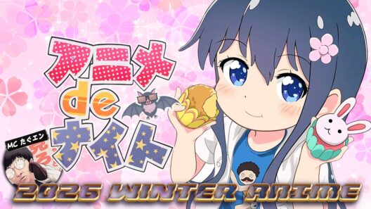 2026年冬アニメ最新話ベスト５  (正反対な君と僕 メダリスト 違国日記 ヘルモード 呪術廻戦 死滅回游 前編 うるわしの宵の月 推しの子3期 透明男と人間女 ダーウィン事変) 11-12話 感想