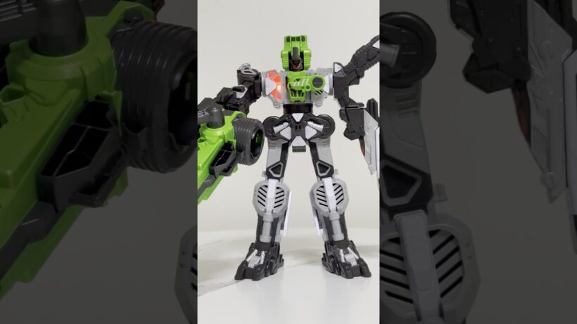 [超宇宙刑事ギャバンインフィニティ】 코스모갸바리온 ＆C DXギャバリオンドリルとギャバリオンクレーンを連動して遊んでみた