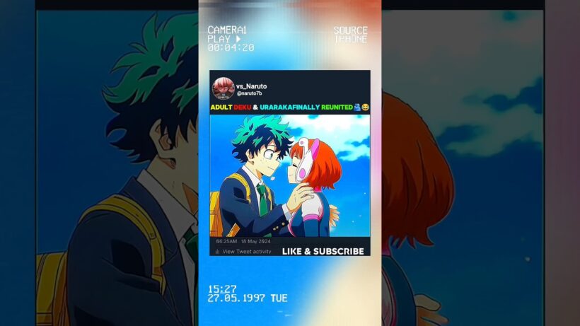 Deku & Uraraka Reunited🫂🔥#myheroacademia #edit #mha#amv#anime