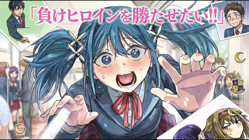 【漫画解説】「負けヒロインを勝たせたい！」脇役として転生！なのに、私が好きな負け犬が勝者になる？ひねくれたラブストーリー！#漫画解説 #女子高生 #漫画紹介  #純愛 #ロマンチックコメディ #美少女